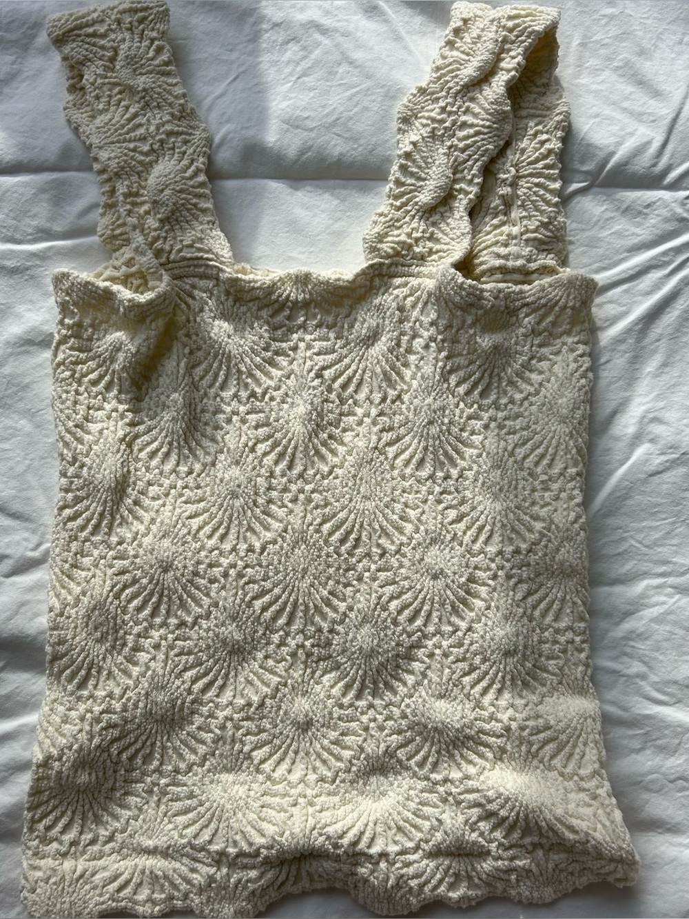 Free People Ivory Love Letter Cami - M - Picture 4 of 7